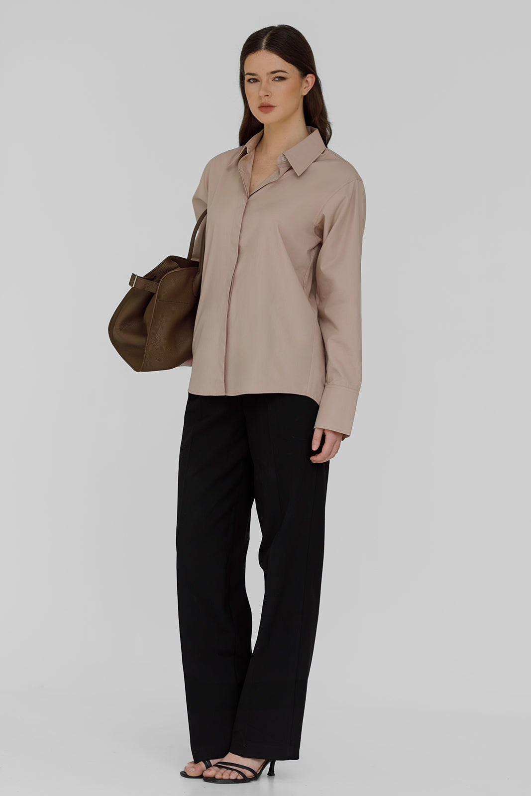 The SARTORÉE Classic Shirt Taupe